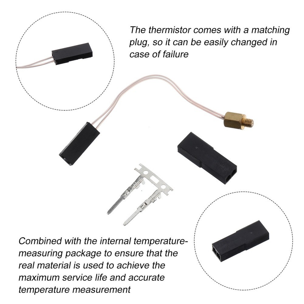 1 Set Premium Thermistor Printer for 3D Printer Extruder Current Limiter Device