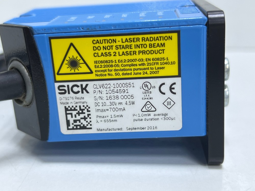 SICK CLV622-1000S51 Laser Barcode Scanner PN:1054591