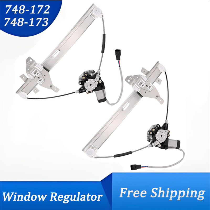 Power Window Regulator for 2006-2013 Chevy Impala Front Left Right w/ Motor Set