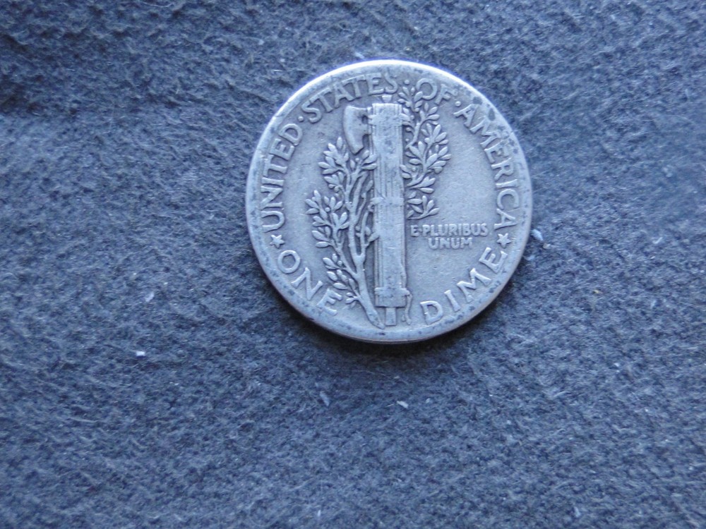 1938 Mercury Dime 26-1280