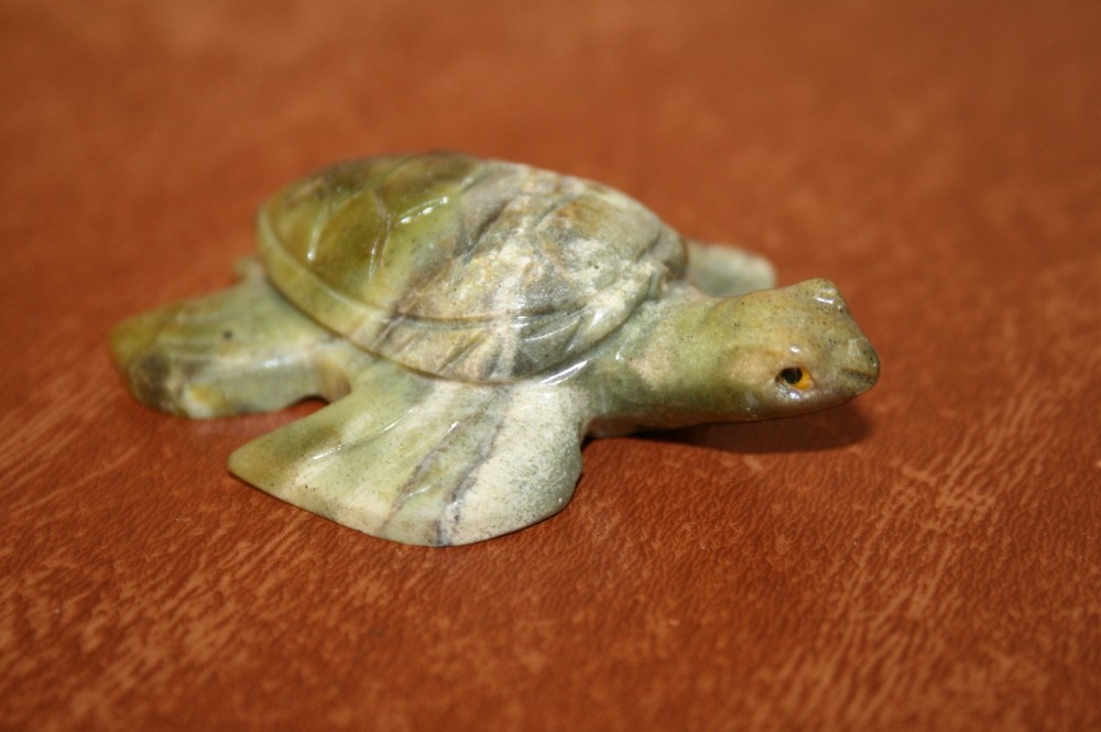 Carved Stone Turtle