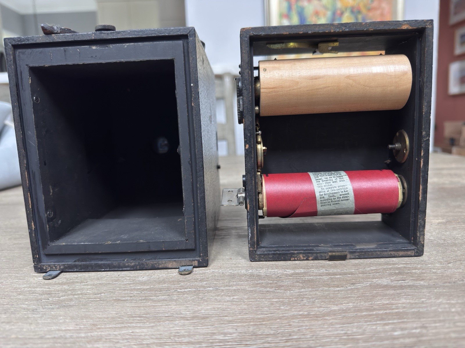 No.4 Kodak Jr String Set Box Camera