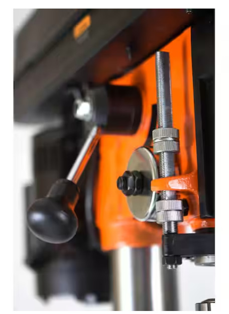 Benchtop Drill Press 5-Amp 12 in. Variable Speed Cast Iron W/ Laser Work Light