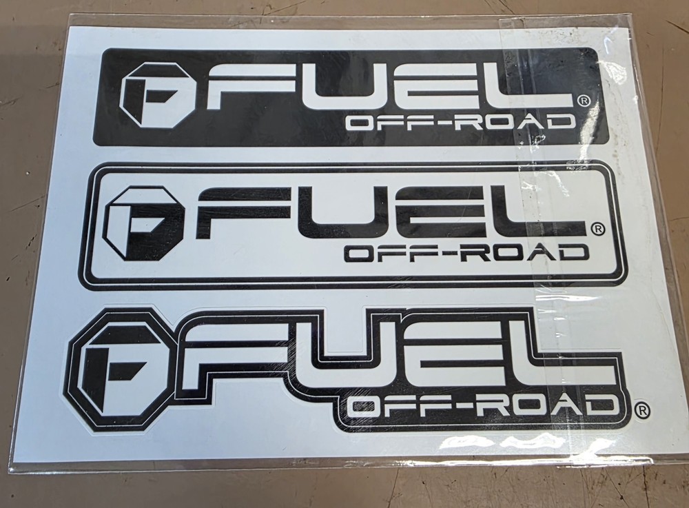 Fuel Off Road Stickers