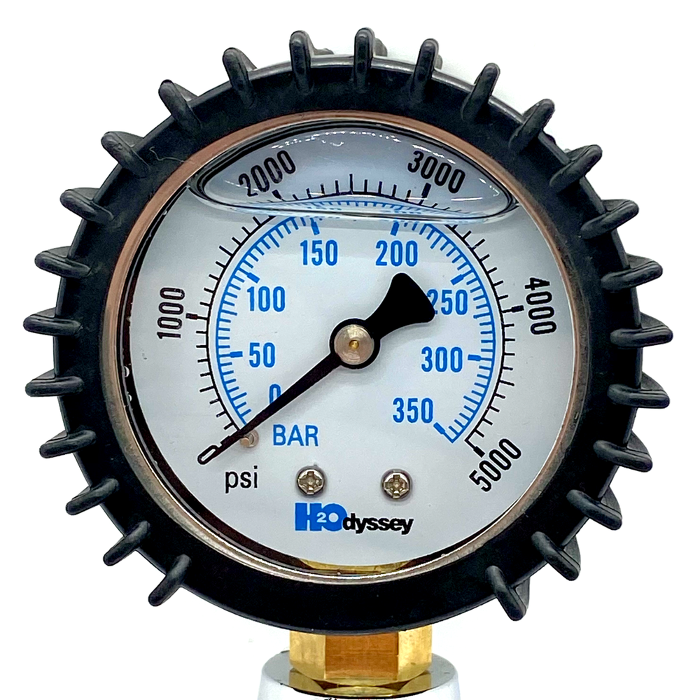 H2Odyssey Scuba Diving Din Tank Pressure Checker