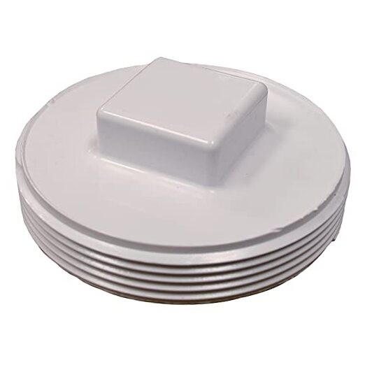 3-1/2 PVC RH Cleanout PLUG