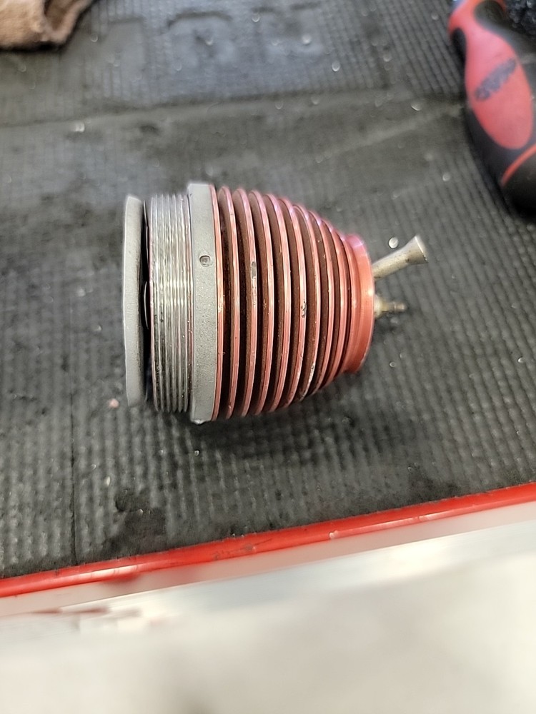 Vintage 1950s Redhead DynaJet Pulsejet Engine
