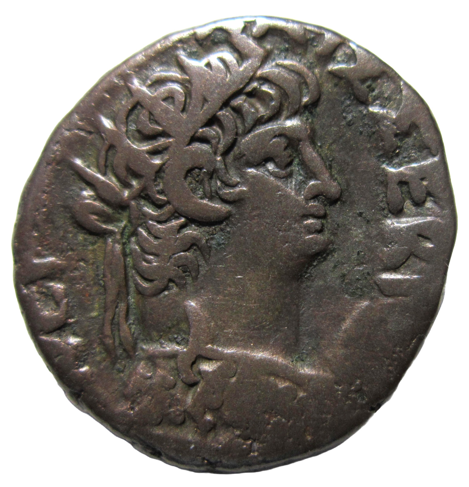 EGYPT, ALEXANDRIA, BILLON TETRADRACHM, NERO , 54-68 AD. ALEXANDRIA REVERSE.
