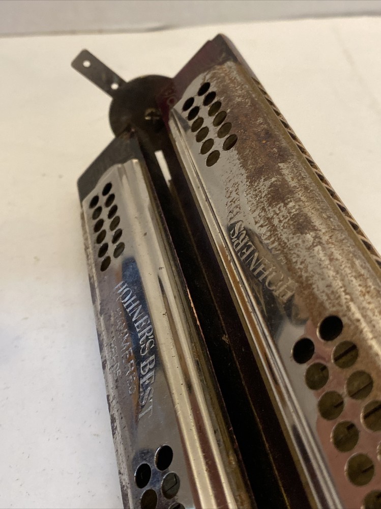 Hohner Paddle Wheel 4-In-1 Harmonica / Harp CFG *Rare* Missing D