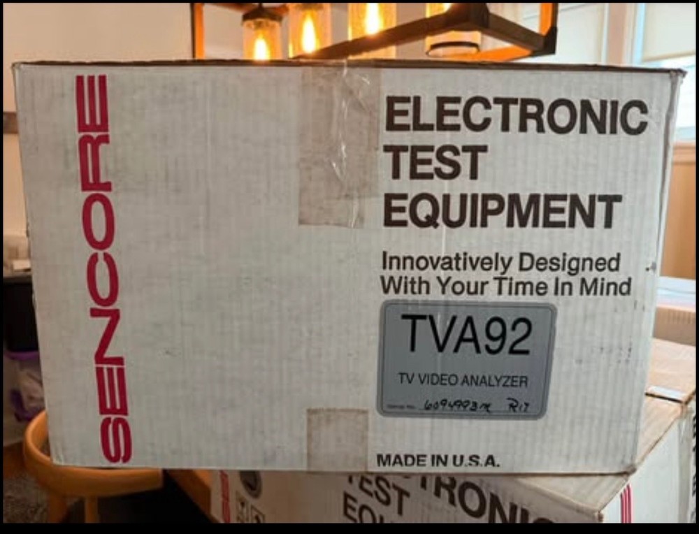 Sencore TVA92 TV Video Analyzer