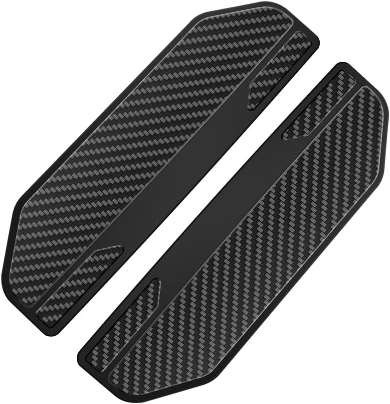 2PCS Universal Snap-On Side Mirror Rain Guards | Car Mirror Rain Visor Eyebrow C