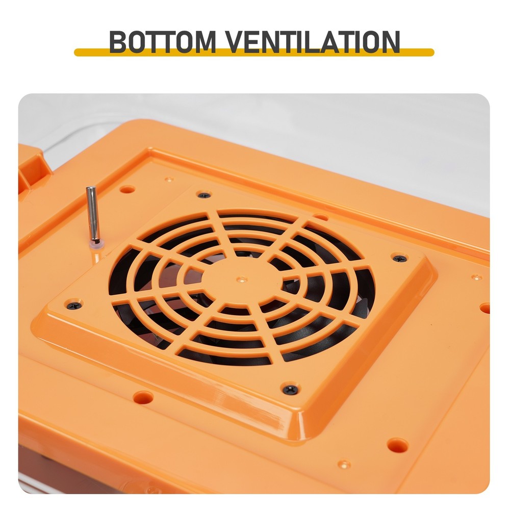 56 Egg Incubator with Automatic Egg Turning and Humidity Control 360° Viewing4R