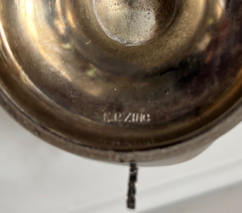 Antique Silverplate Sugar Scuttle