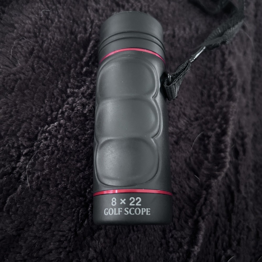 Barska Range Finder Scope Golf Monocular with Case & Wrist Strap, 8X22