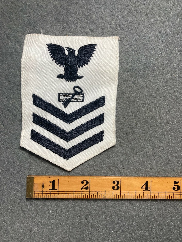 US Navy Disbursing Clerk Rating First Class Patch Key