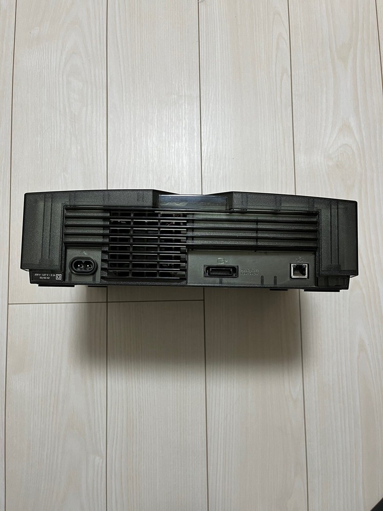【JUNK】Microsoft Xbox Special Edition Clear Skeleton Limited Black Console