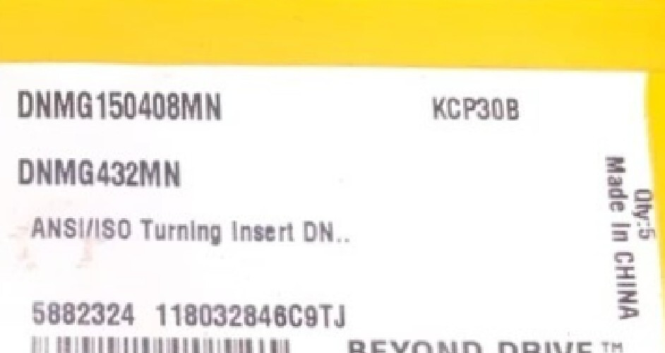 5PCS  ORIGINAL    INSERTS        DNMG150408MN KCP30B