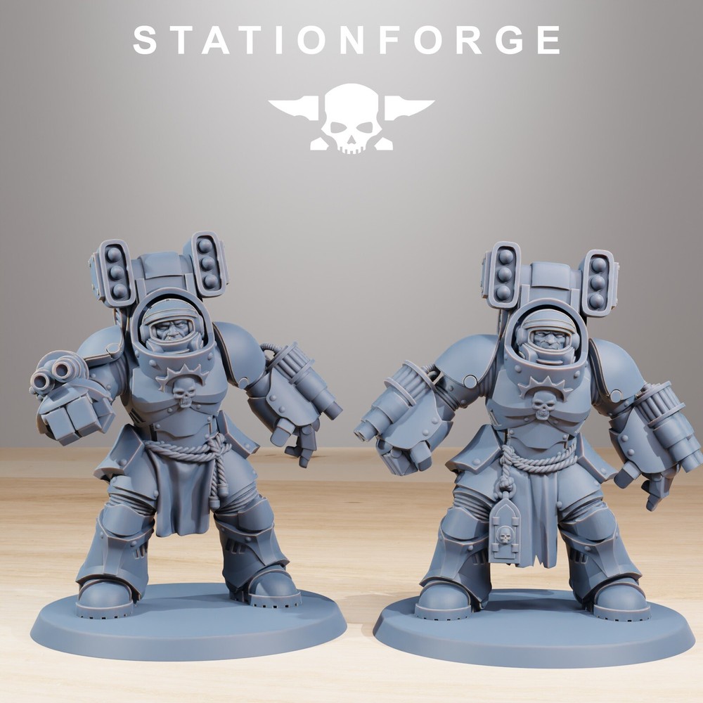 Socratis Support Vanguard Marines x6, Space Division, Stationforge