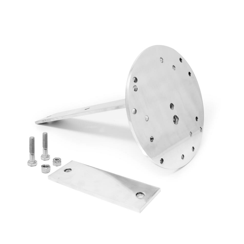 Warning Light Beacon & Bracket For Flatbed Trailer Stake Pocket Mount