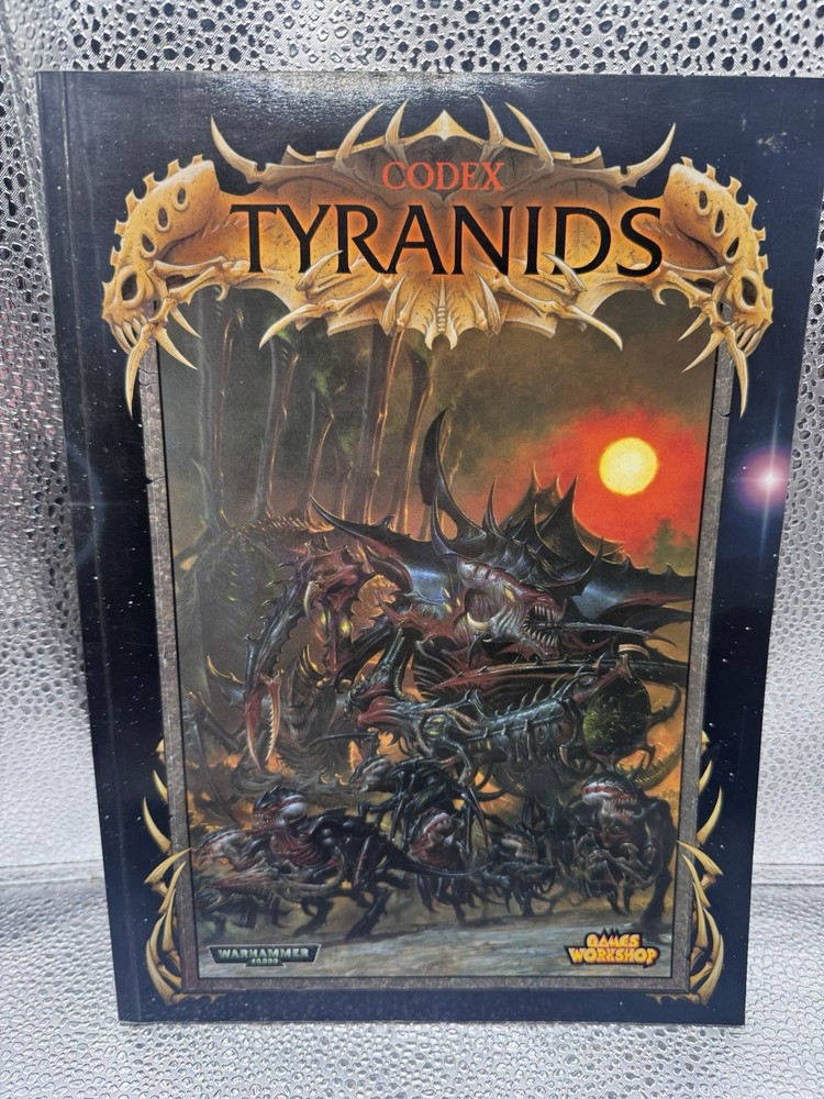 Warhammer 40K Codex Tyranids 3rd Edition 2001 Games Workshop Rulebook Rare Mint