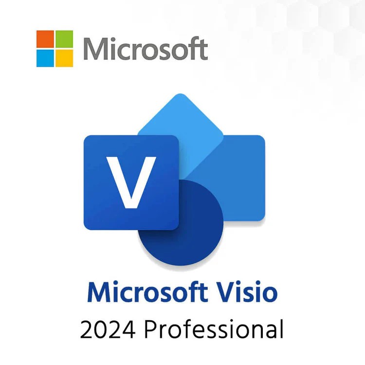 Microsoft Visio 2024 Professional : Lifetime License for Windows With USB