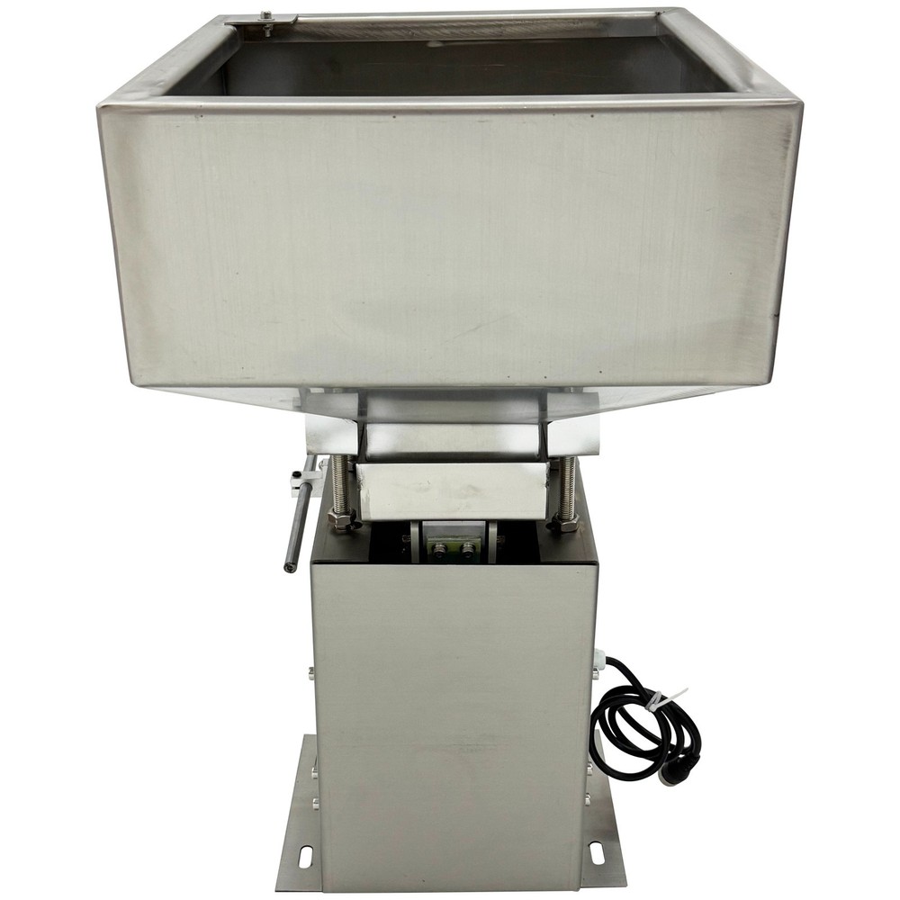 Automatic Disc Vibrating Feeder Square Silo Vibrating Disk Feeding Device 110V