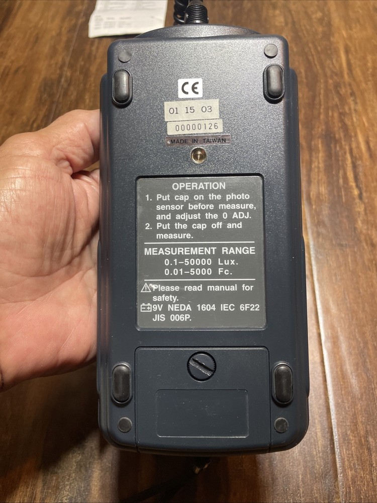 Greenlee Digital Light Meter 93-172 with Case. Tested.