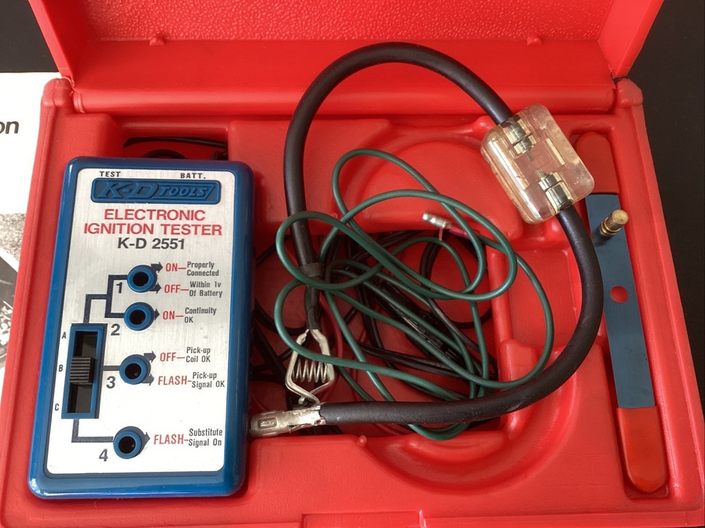 K-D Tools Electronic Ignition Systems Tester Kit Set Model 2551 Free Ship