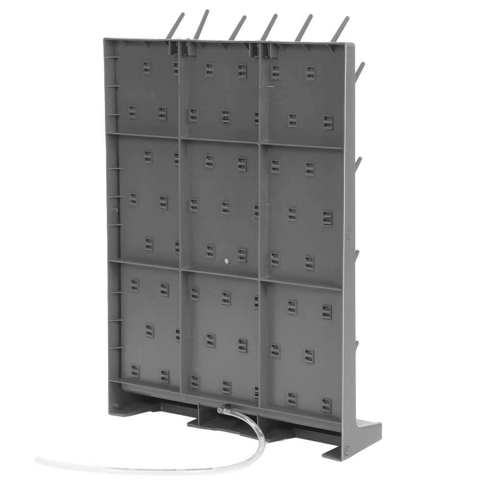 Grey Lab Removable Glassware Drying Rack Bottle Drying Rack PP Draining Rack