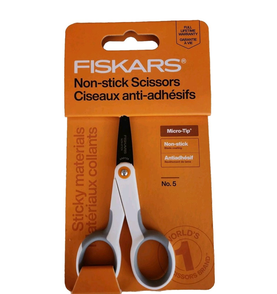 fiskars non stick scissors