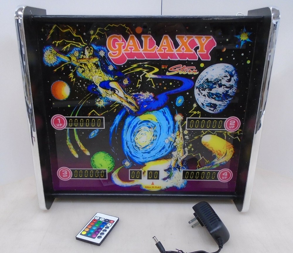 Stern Galaxy Pinball Head LED Display light box