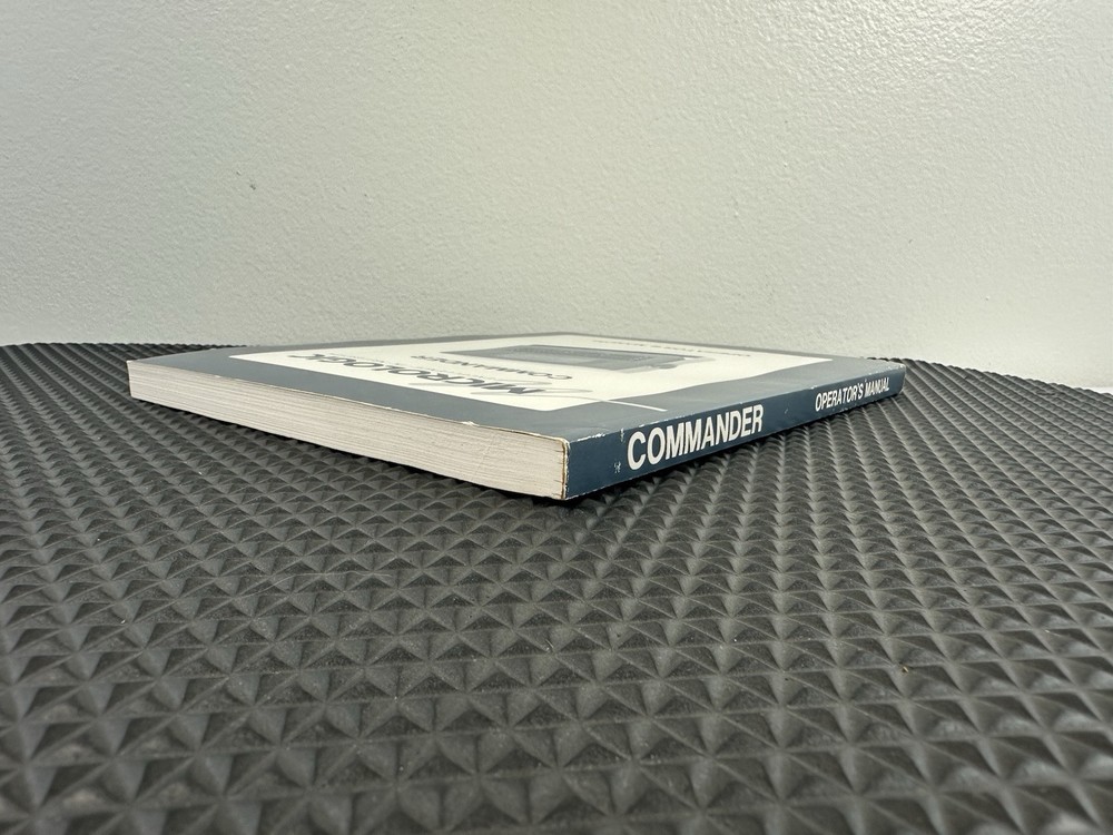 Micrologic Commander Operator’s Manual OMCMD119