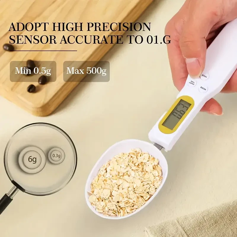 Digital Measuring Spoon Scale for Baking Cooking Precision Weight Tool