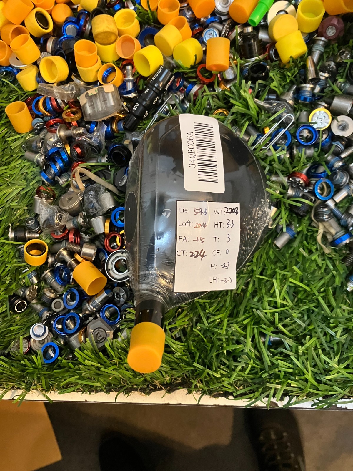 TaylorMade RH STEALTH 2 PLUS 20° 6 wood Head TOUR ISSUE 34QBC06A NEW