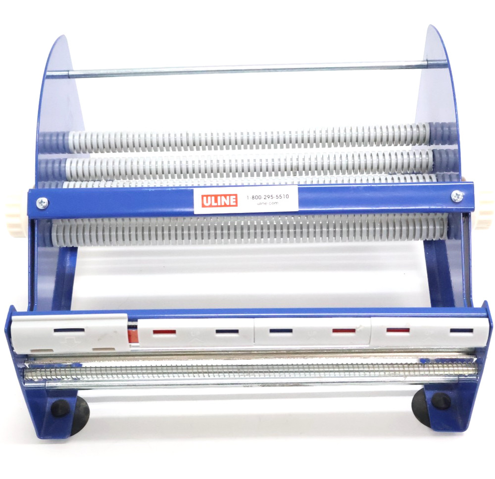 Uline Multiple Roll Tape & Label Dispenser Blue