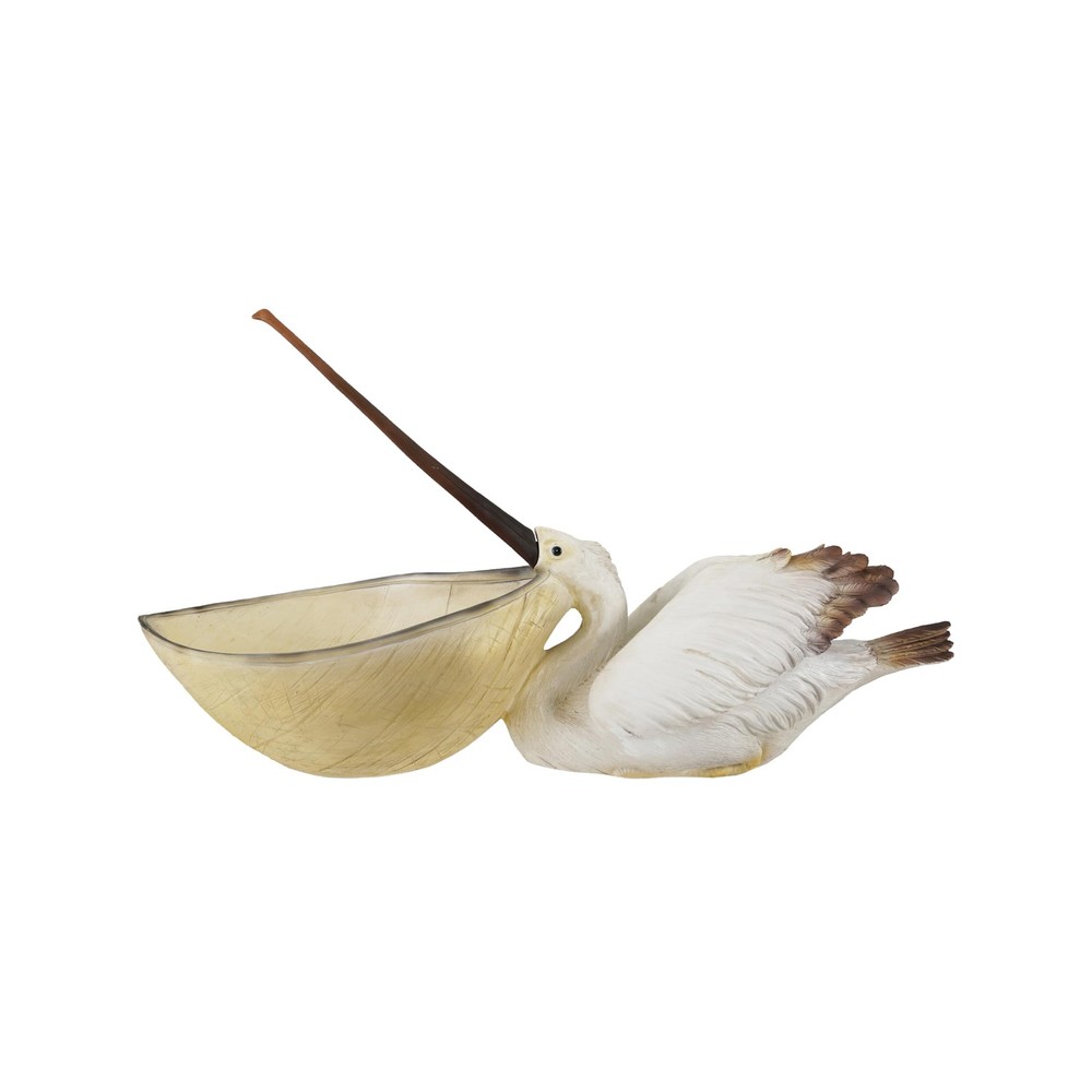 Creative CoOp Decorative Resin Pelican Container