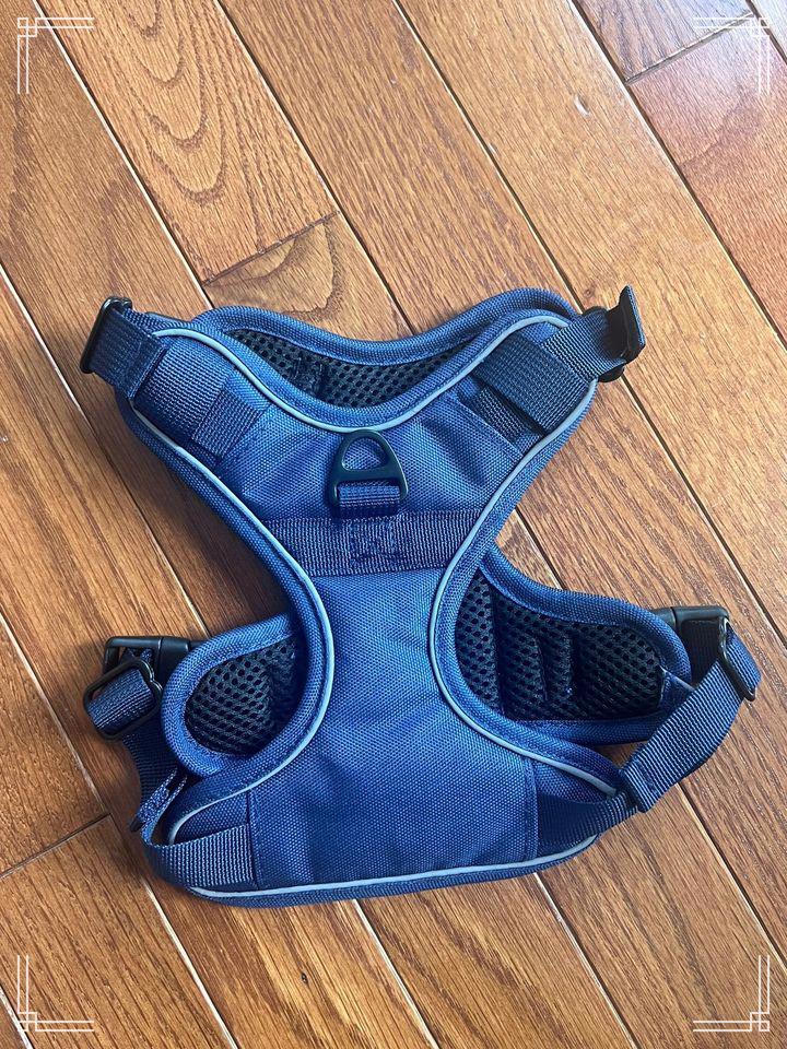 🐕 Adjustable Dog Harness (Small, Blue) 🐕