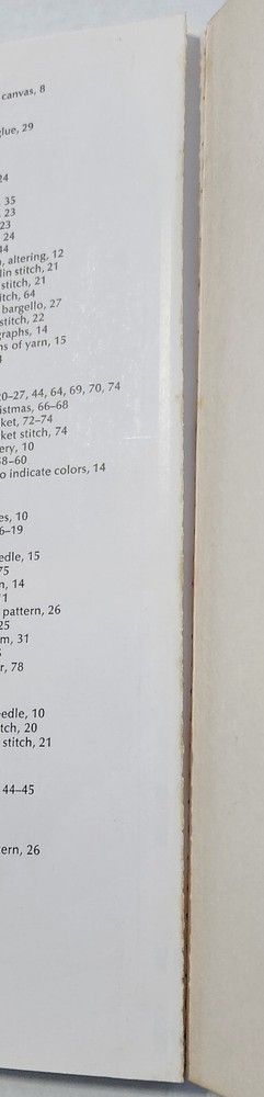 Vintage Sunset Book Needlepoint: Techniques and Projects ~ 1977