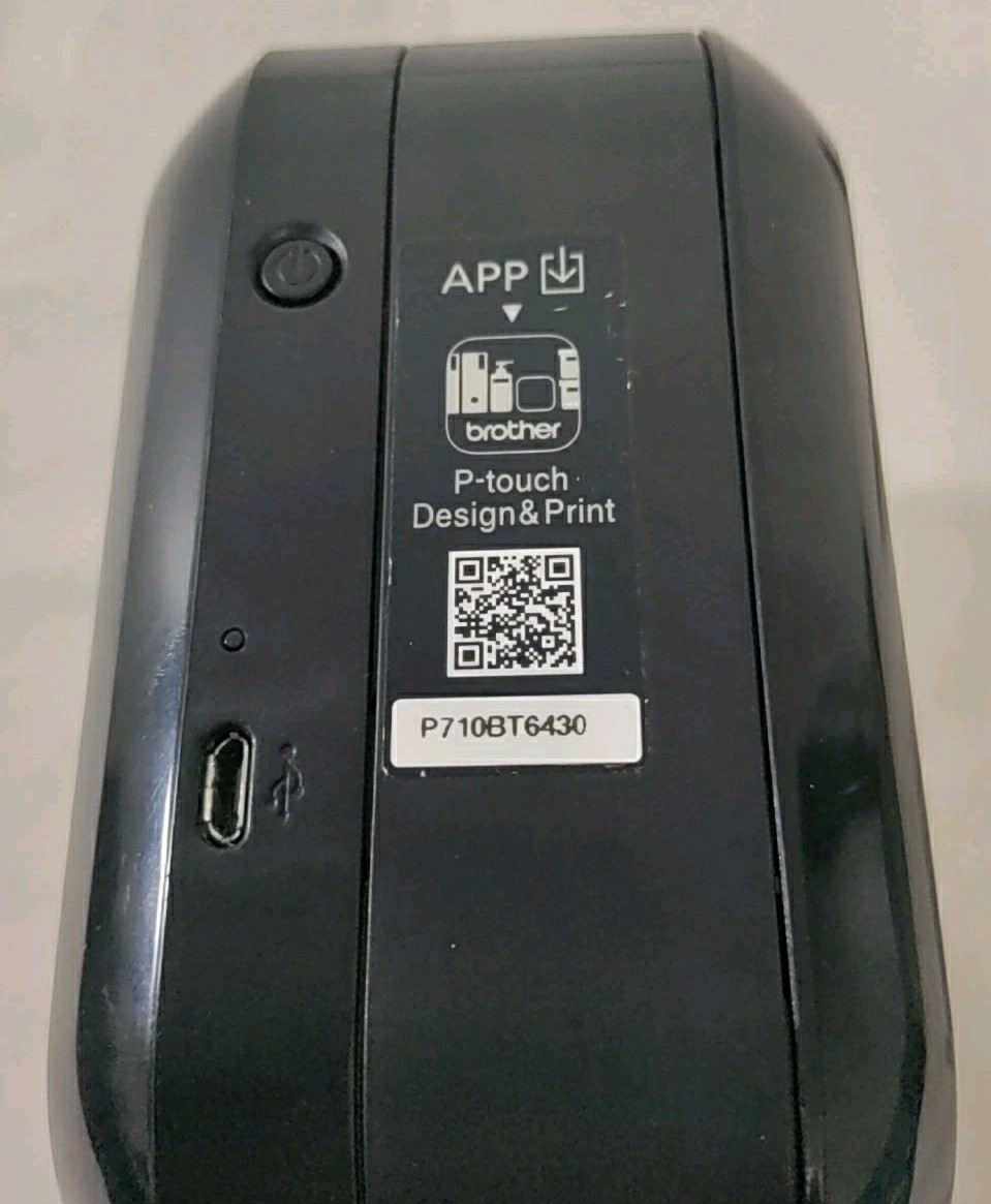 Brother P-Touch Cube Plus PT-P710BT Bluetooth + DeskTop Label Maker (Tested)