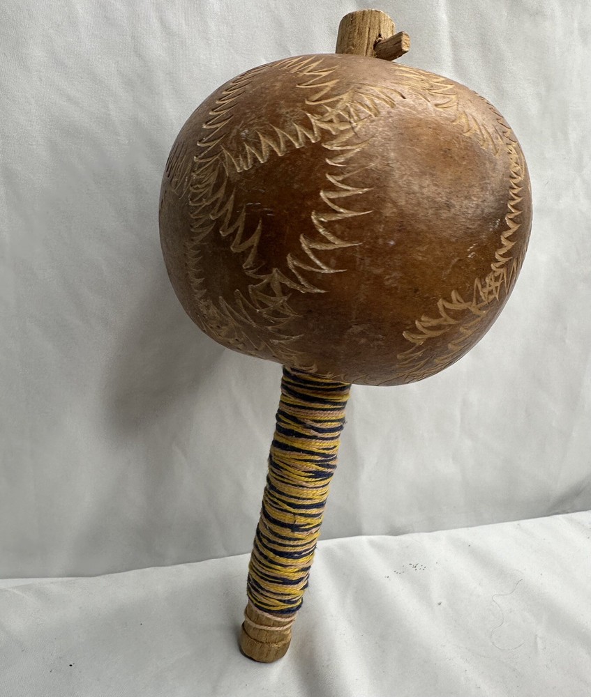 Peruvian Rattle Maracas Gourd Instrument