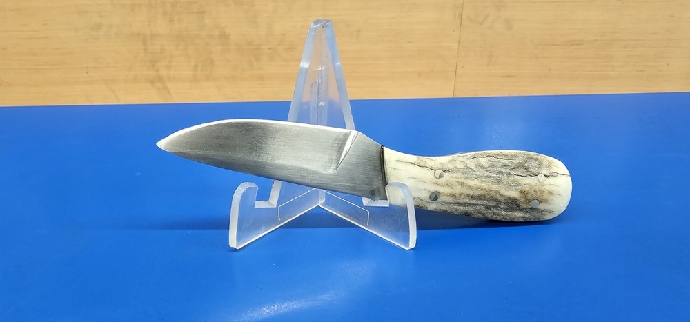 Fixed Blade, handmade J. Bigler Collection Knife With Sheath