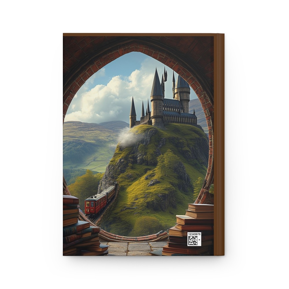 Fantasy Castle Journal, Writing Notebook, Gift for Writers,