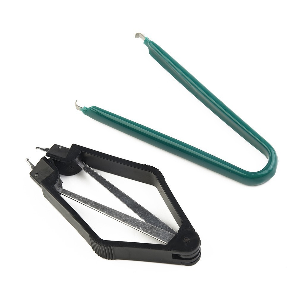 U Type Flat IC Chip Protection Pliers ROM Circuit Board Extractor Removal Puller