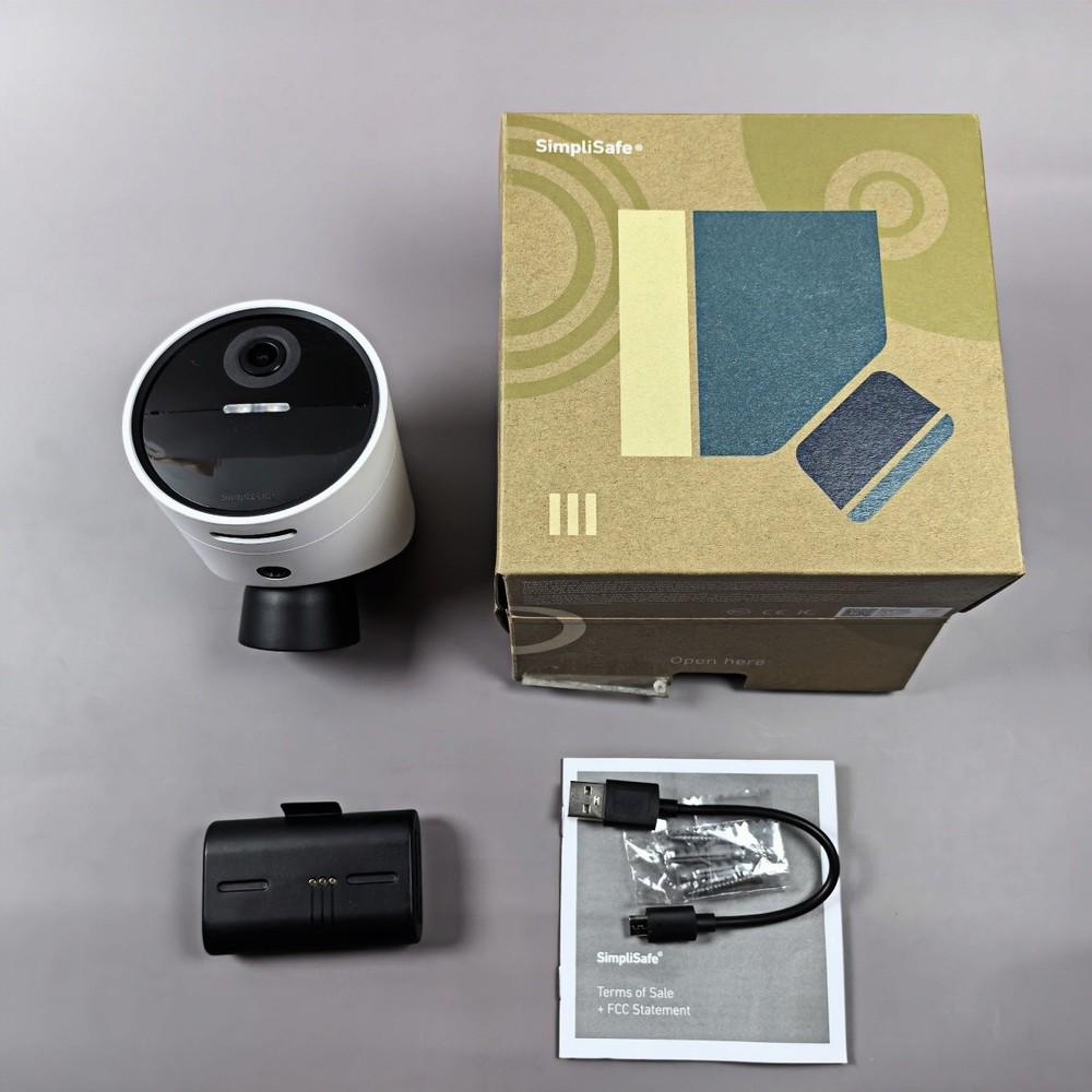 SimpliSafe Wireless Outdoor Security Camera 1080p Motion CMOB1 2-Way Audio