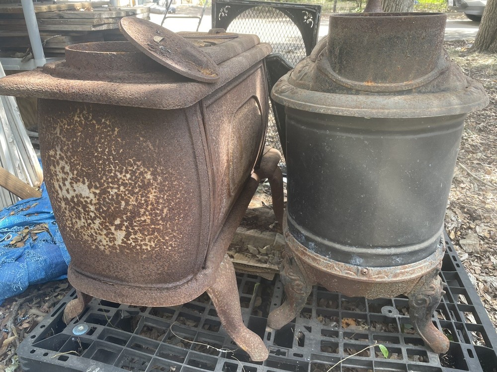 wood burning stove