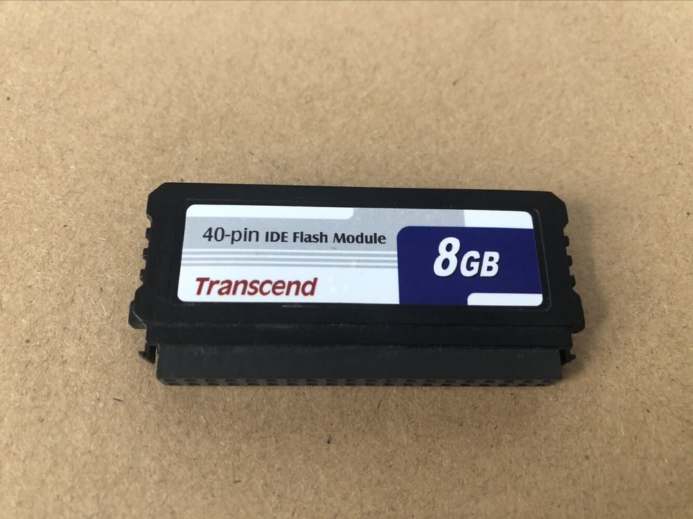 1PCS TRANSCEND 40PIN 8GB 40-PIN IDE FLASH MODULE