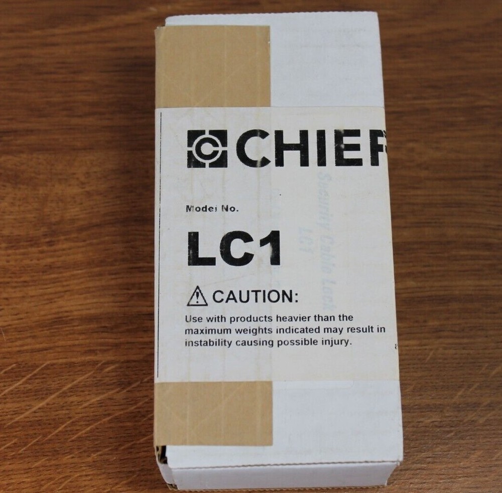 Chief - LC1 - Security Cable Projector Lock - ONE - 1 - NEW