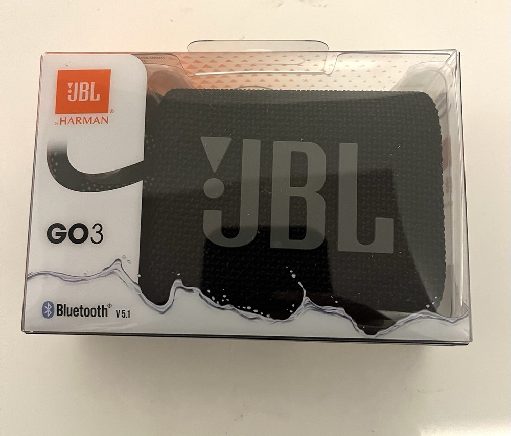 JBL Go 3 - Portable Mini Bluetooth Speaker. (black)