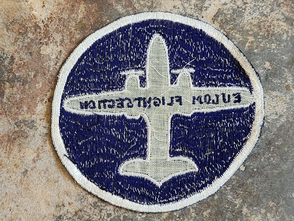 Vintage U.S. European Command EUCOM Flight Section Unit Patch