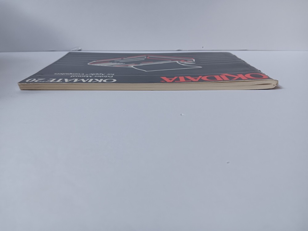 Okidata Okimate 20 Printer Manual For Apple Computers